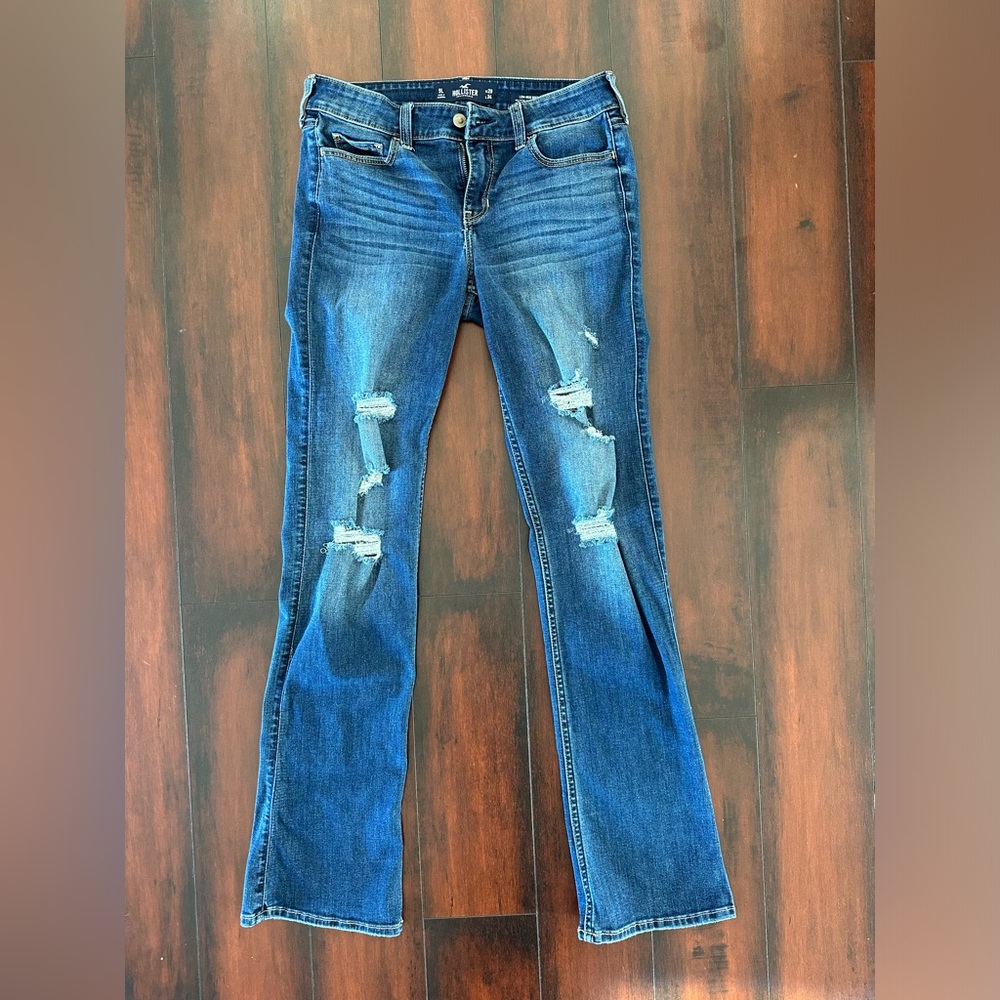 Hollister low-rise boot cut jeans - long